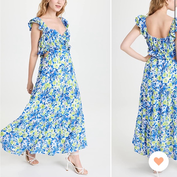 Endless rose (Shopbop) ruffled maxi dress - Picture 3 of 3